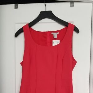 New with Tags H&M Red Aline dress